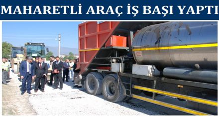 MAHARETLİ ARAÇ GELDİ 