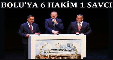 Bolu ya 6 hakim 1 savcı