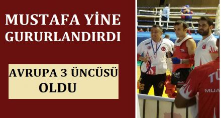 MUSTAFA YİNE GURURLANDIRDI