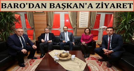BARO DAN BAŞKAN A ZİYARET 