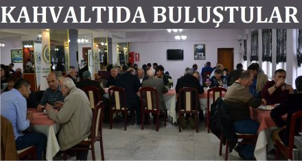 Kahvaltıda buluştular 