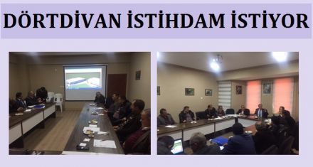 Dörtdivan istihdam istiyor 