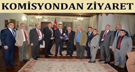 KOMİSYONDAN ZİYARET 