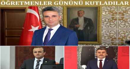 ÖĞRETMENLER GÜNÜNÜ KUTLADILAR