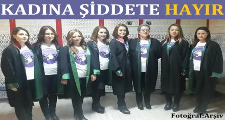 KADINA YÖNELİK ŞİDDETE HAYIR