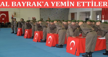 AL BAYRAK AYEMİN ETTİLER 
