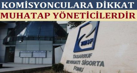 KOMİSYONCULARA DİKKAT!