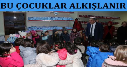 Bu çocuklar alkışlanır 