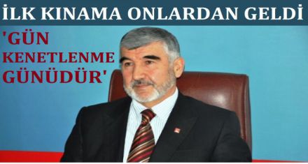İLK KINAMA ONLARDAN GELDİ
