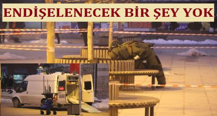 ENDİŞEYE MAHAL YOK 