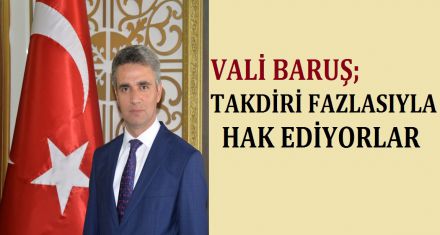 TAKDİRİ FAZLASIYLA HAK EDİYORLAR