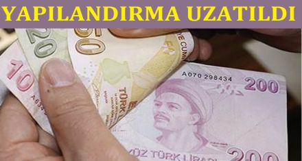 Borcunu Ödeyemeyenlere MÜJDE! 