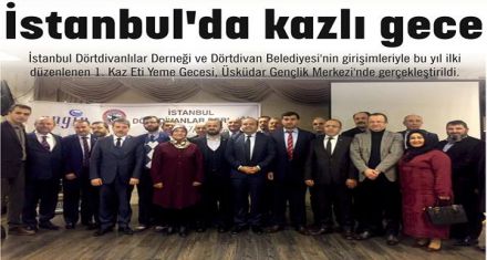 İstanbul da kazlı gece 