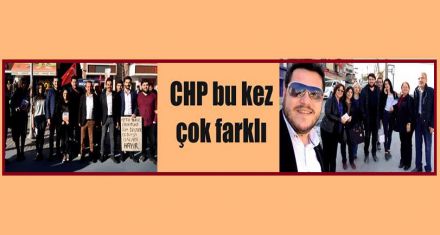 CHP bu kez çok farklı
