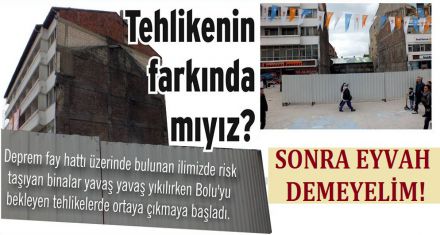 Tehlikenin farkında mıyız?