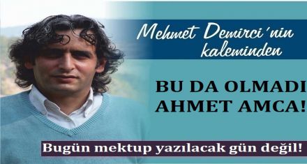 BU DA OLMADI AHMET AMCA!