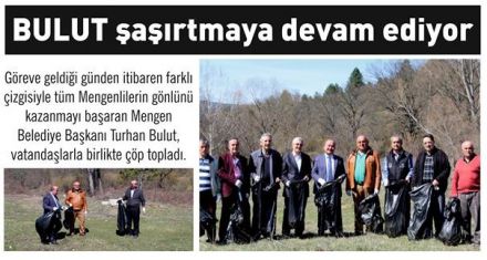 BULUT şaşırtmaya devam ediyor