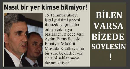 Nasıl bir yer kimse bilmiyor!