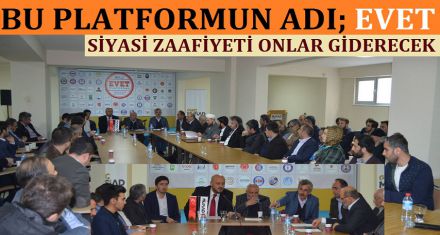 BU PLATFORMUN ADI EVET 