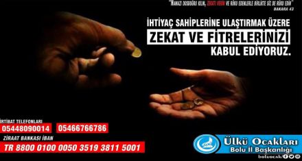 FİTRE VE ZEKATI NEREYE VERECEĞİM DİYE DÜŞÜNMEYİN