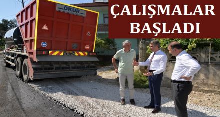 ÇALIŞMALAR BAŞLADI