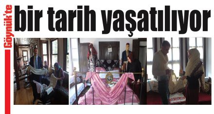 Göynük'te bir tarih yaşatılıyor