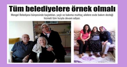Tüm belediyelere örnek olmalı