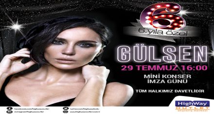 6 ıncı yıla özel GÜLŞEN konseri 