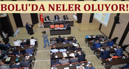 BOLU'DA NELER OLUYOR!