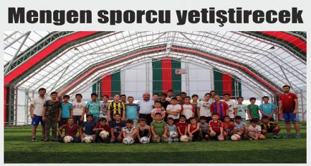 Mengen sporcu yetiştirecek