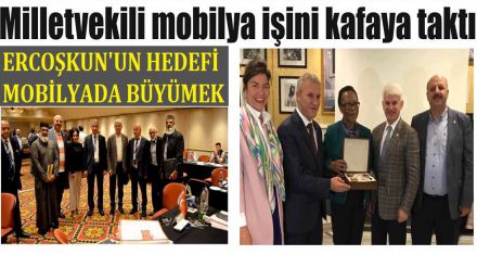 Milletvekili mobilya işini kafaya taktı 