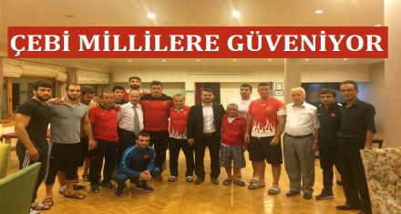 ÇEBİ MİLLİLERİ ZİYARET ETTİ 