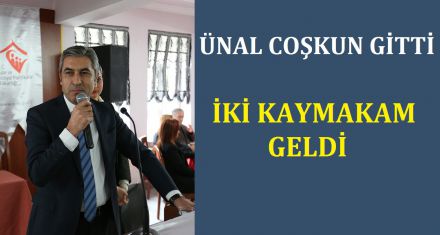 ÜNAL COŞKUN GİTTİ KIBRISCIK VE MENGEN'E YENİ KAYMAKAM