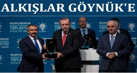 ALKIŞLAR GÖYNÜK'E 