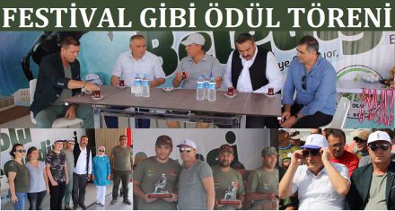 FESTİVAL GİBİ ÖDÜL TÖRENİ 