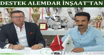 Voleybola destek Alemdar İnşaattan 