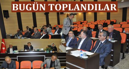 BUGÜN TOPLANDILAR 