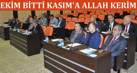 EKİM BİTTİ KASIM'A ALLAH KERİM
