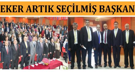 EKER ARTIK SEÇİLMİŞ BAŞKAN