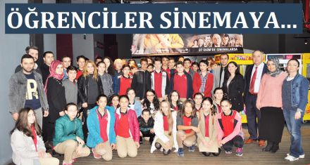 ÖĞRENCİLER SİNEMAYA 