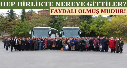Bakın hep birlikte nereye gittiler?