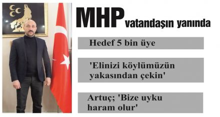 MHP vatandaşın yanında 