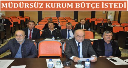 MÜDÜRÜ YOK AMA BÜTÇE İSTİYOR