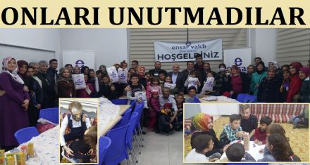 LÖSEMİLİ ÇOCUKLARI UNUTMADILAR 