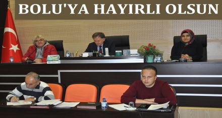 BOLU'YA HAYIRLI OLSUN 