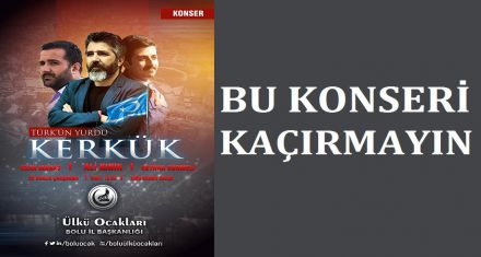 BU KONSERİ KAÇIRMAYIN