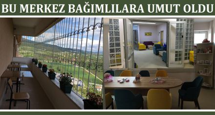 Bağımlıların umudu oldular 