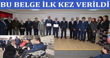 BU BELGE İLK KEZ VERİLDİ 