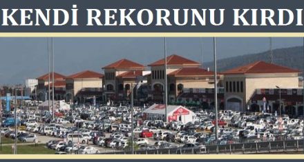 KENDİ REKORUNU KIRDI 