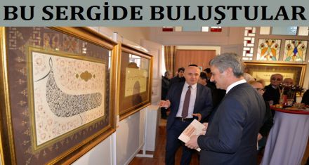 SANATSEVERLER BU SERGİDE BULUŞTU 